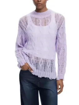 "Desigual Maglia Donna: Stilvoller Pullover für Damen"