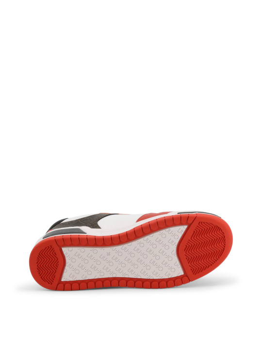 Rote Liu Jo Damensneakers mit Streifen