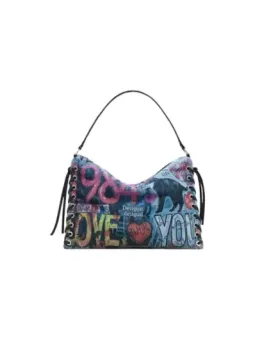 Seltene Desigual Damenhandtasche - Einzigartiges Design