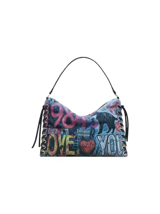 Seltene Desigual Damenhandtasche - Einzigartiges Design