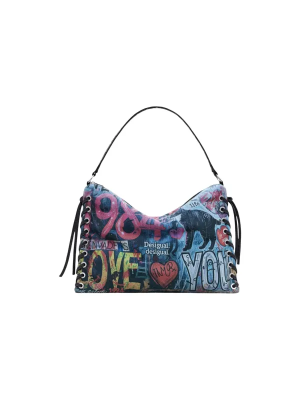 Seltene Desigual Damenhandtasche - Einzigartiges Design