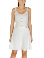 Guess Damen Top 489979 - Stilvolles & Elegantes Oberteil