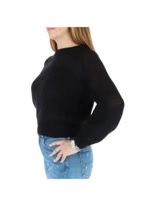 Pinko schwarzer Pullover lässiger Stil