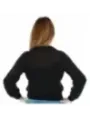 Schwarzer Pinko Strickpullover Rückansicht