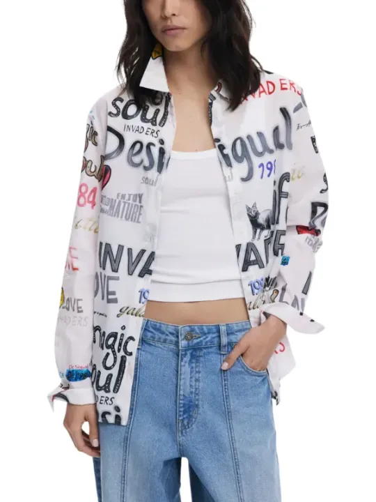 Desigual Bluse Donna 488759 - Stilvoll & Einzigartig