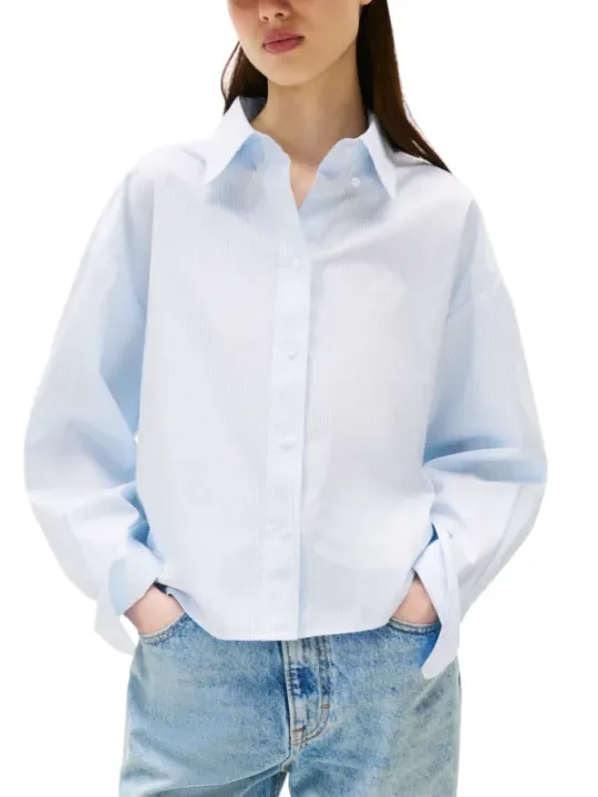 Tommy Hilfiger Damen Jeanshemd – Stilvoll & Zeitlos