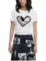 "Desigual T-Shirt Donna 490071 – Stilvoll & Einzigartig"