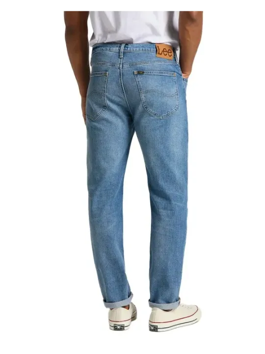 Lee Jeans, gerades Bein, mittelwasch
