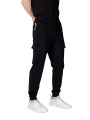Schwarze Ea7 Cargo Jogginghose