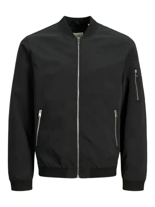 Schwarze Jack & Jones Bomberjacke