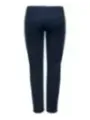 Dunkle Stretch-Twill-Hosen Damen