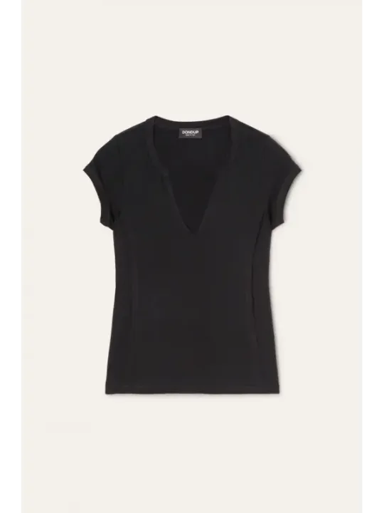 Dondup Damen T-Shirt 488960 – Stilvoll & Bequem