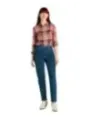 Dunkle Jeans, kariertes Hemd, Stiefel