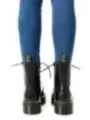 Schwarze Dr. Martens Lederstiefel