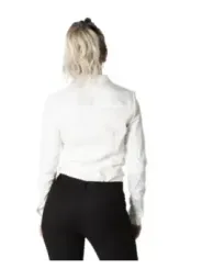 Schwarze, hochtaillierte Vero Moda Hose