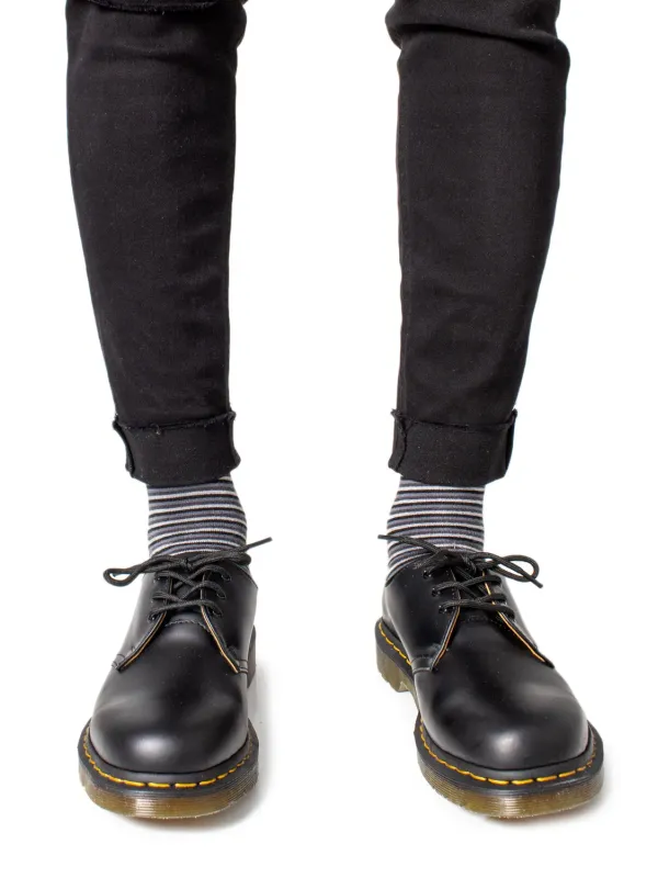 Schwarze Leder Oxford Dr. Martens Schwarze Leder Oxford Dr. Martens