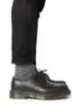 Dunkle braune Dr. Martens Stiefel