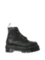 Schwarze Leder Dr. Martens Stiefel