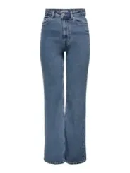 Bootcut Jeans mittlere Waschung Denim