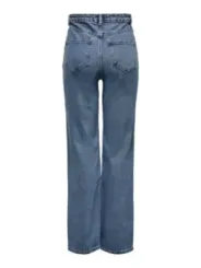 Helle blaue Jeans flache Vorderseite