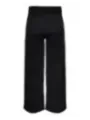 Dunkle weite Beine Hose bequem