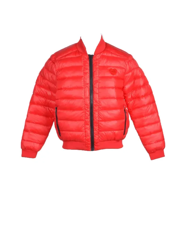Roter, gepuffter Moschino Kurzmantel Roter, gepuffter Moschino Kurzmantel