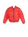 Roter, gepuffter Moschino Kurzmantel