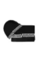 Schwarze Armani Exchange Beanie Mütze