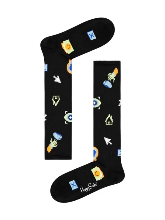 Bunte Happy Socks mit Muster