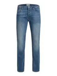 Helle, gerade geschnittene Jeans für Herren