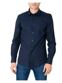 Navyblaues Antony Morato Herrenhemd